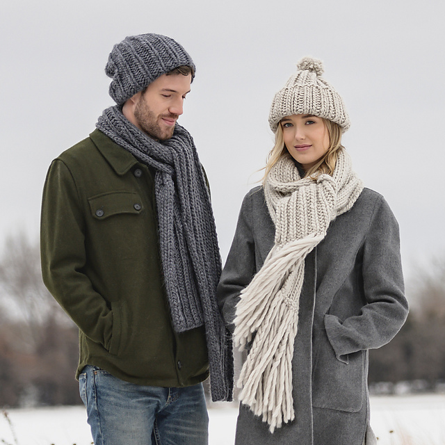 Hibbing Hat & Scarf