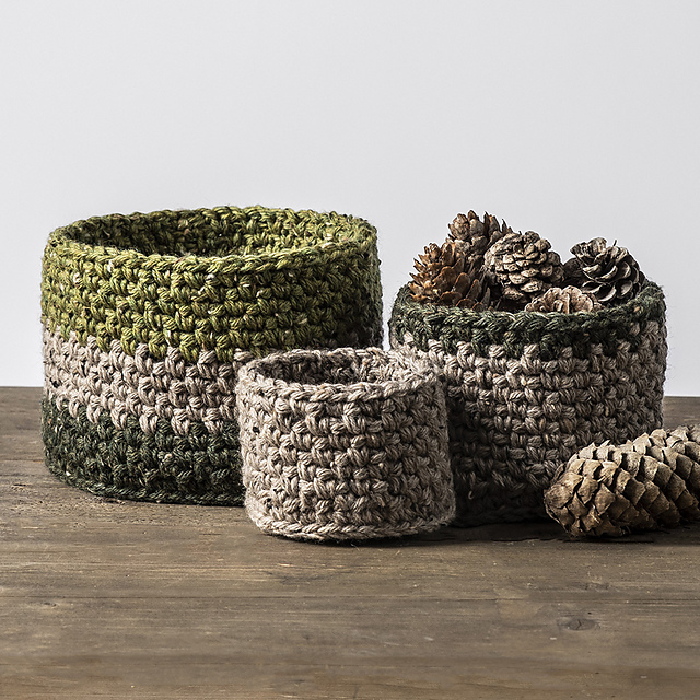 Portage Crochet Baskets