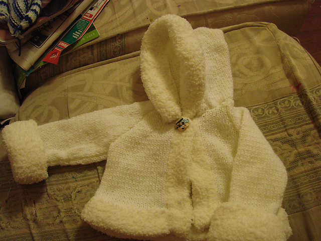 Jacket and Blanket with Rosebuds