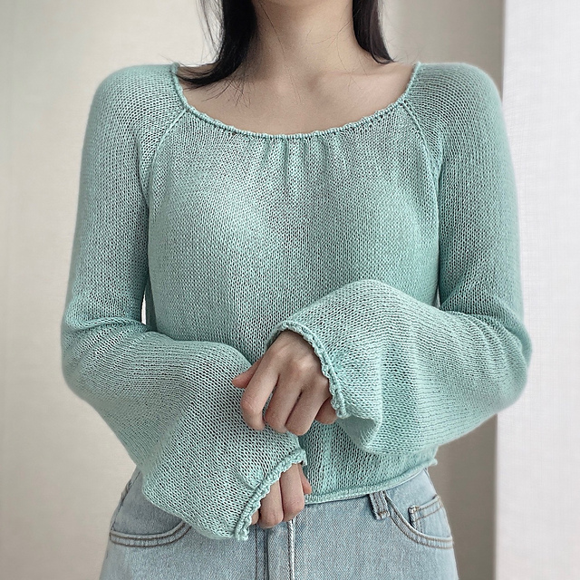 Ravelry: Ripple Pullover pattern by BlueSquirrel Yoom