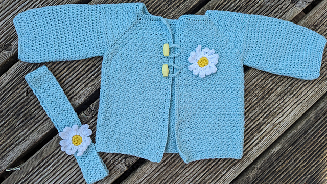Trebarwith Crochet Cardigan