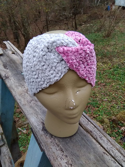 Velvet Turban Style Headwrap