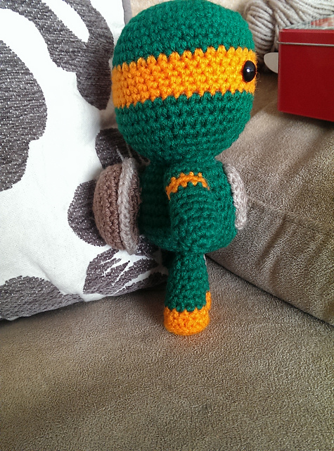 Ninja Turtle inspired toy