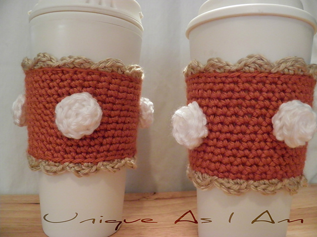 Pumpkin Spice Coffee Sleeve