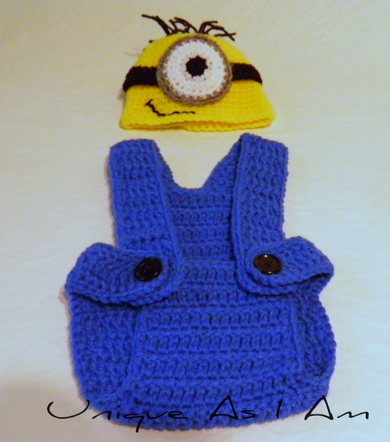 Baby Minion Diaper Cover