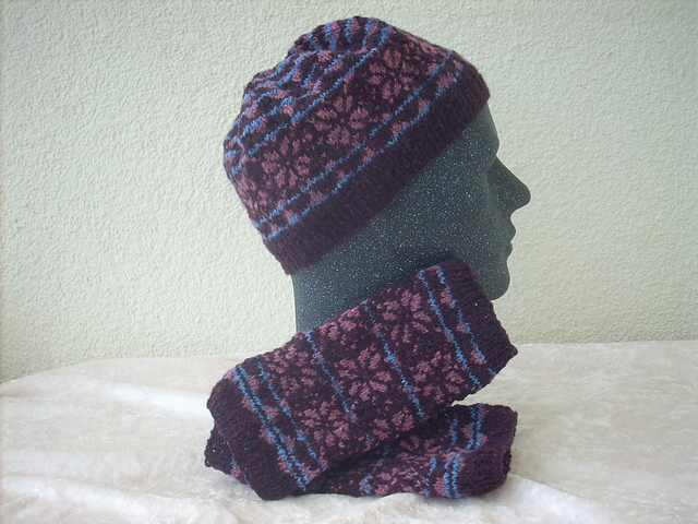 Stulpen und Mütze Penelope / Mitts and Cap