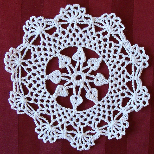 Ravelry: Snowflake Doily #7817 pattern by The Spool Cotton Company