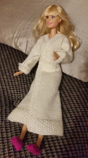#0706 White Bathrobe