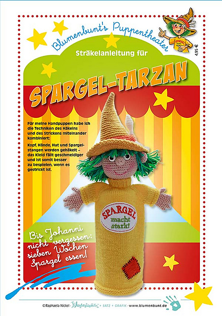 Handpuppe »Spargel-Tarzan«