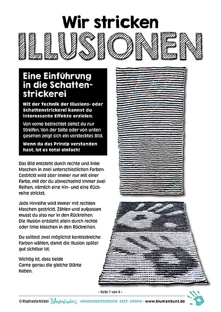 Wir stricken ILLUSIONEN