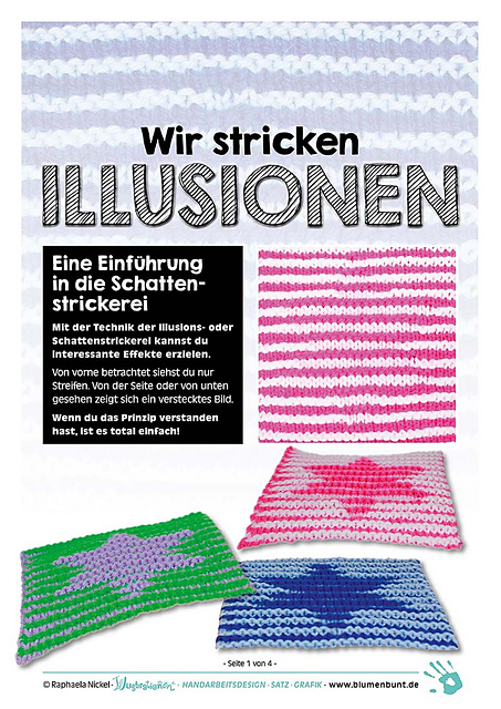 Wir stricken ILLUSIONEN — Schattenstern