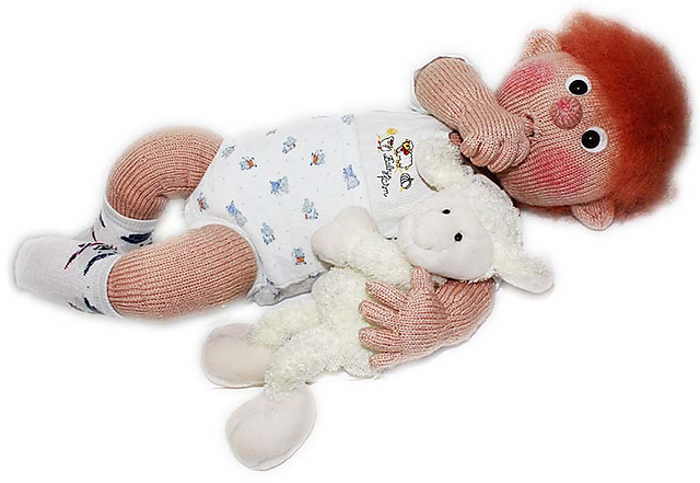 Wir stricken das Puppenbaby MICHEL