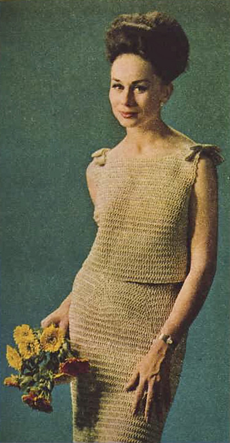 Raffia-Straw Suit