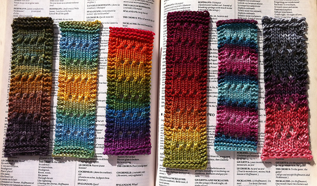 Twisted Eyelet Bookmark