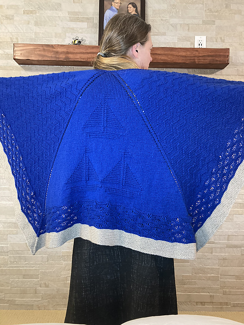 By the Ocean Shawl