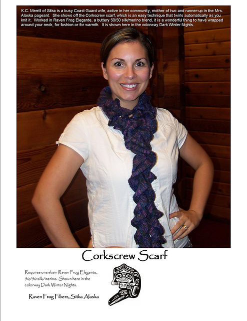 Corkscrew Scarf