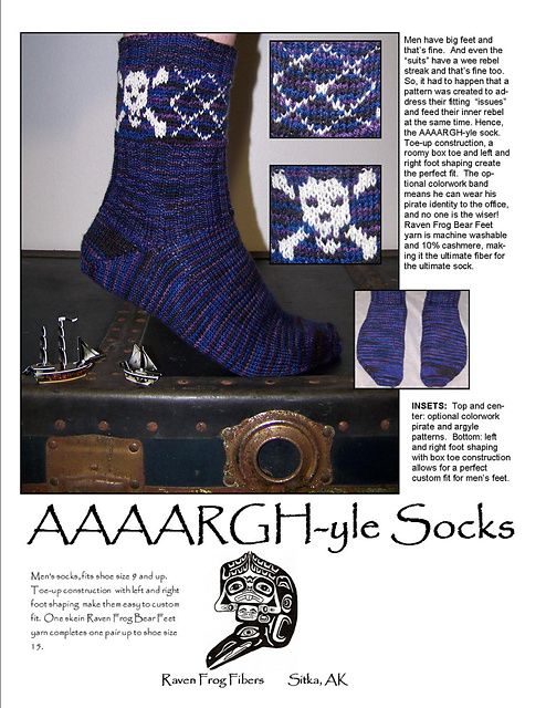 AAAARGH-yle Socks