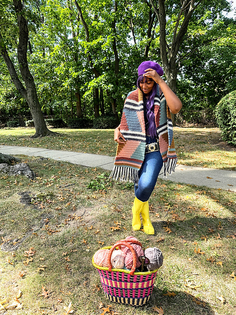 Emily’s Crochet Paris Scarf