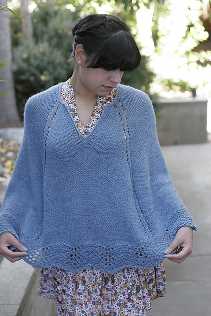 "Baby it's Cold Outside" Poncho