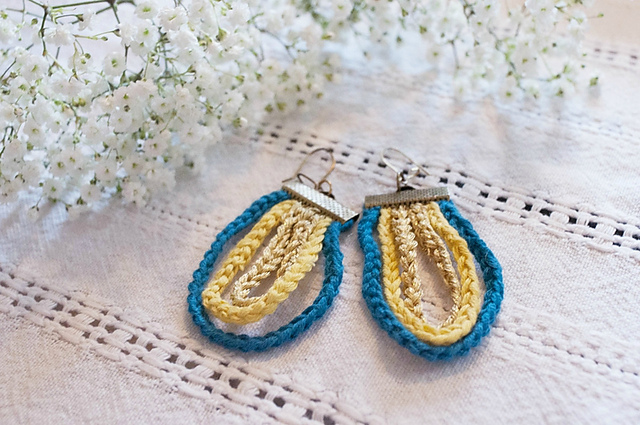 Boucles d'oreilles estivales