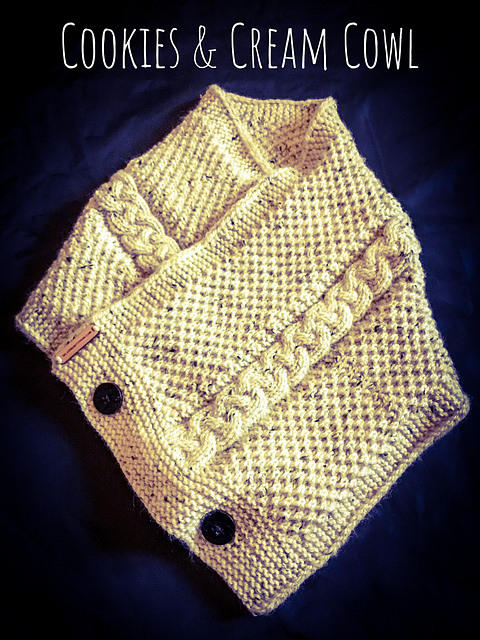 Cookies and Cream Neck Cowl