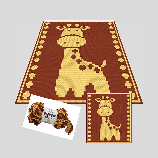 Giraffe blanket