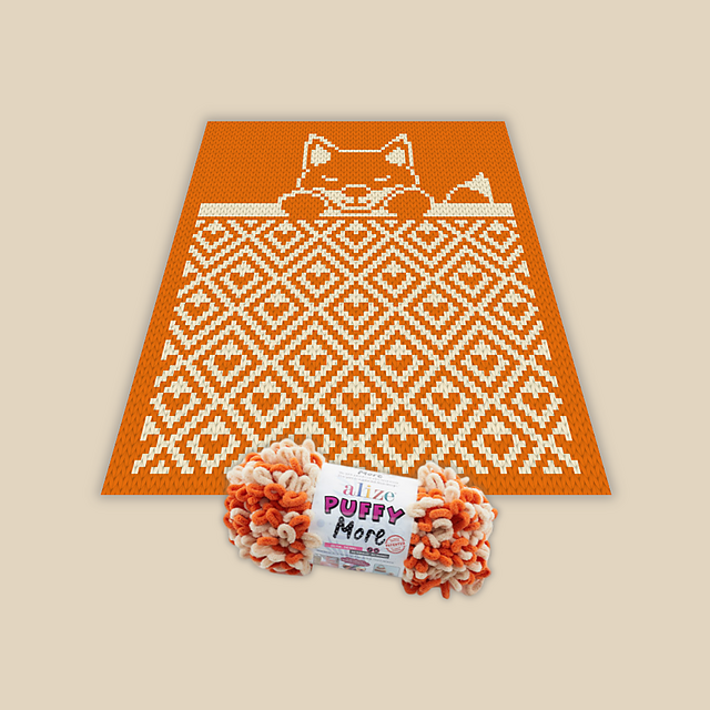 Sleeping Fox blanket