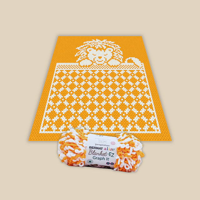 Sleeping Lion blanket