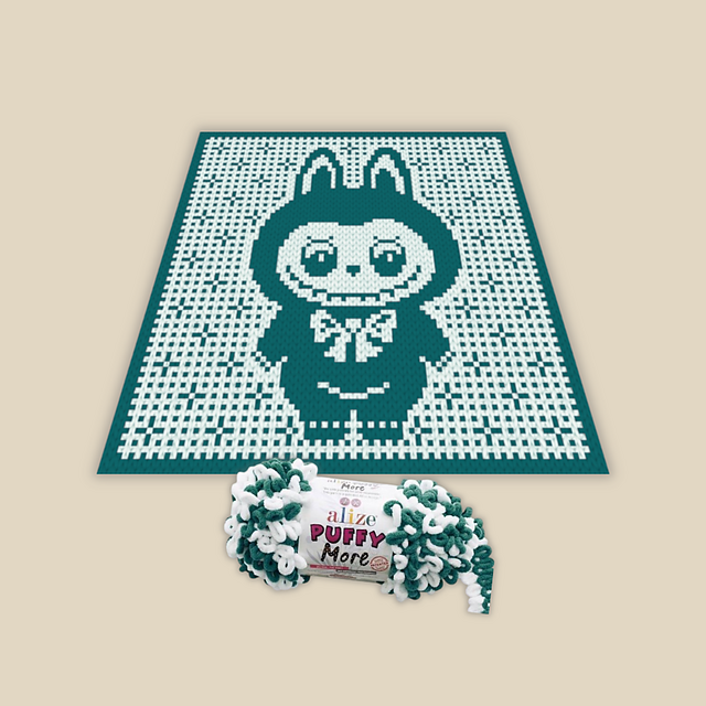 Labubu blanket