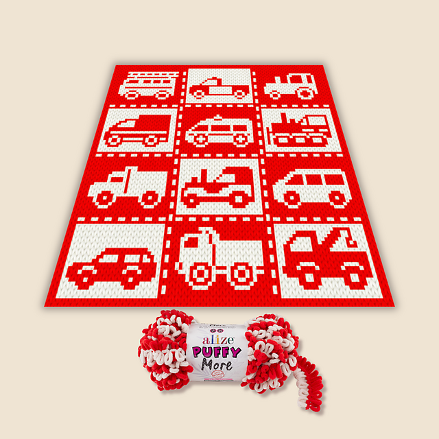 Cars Checkered blanket