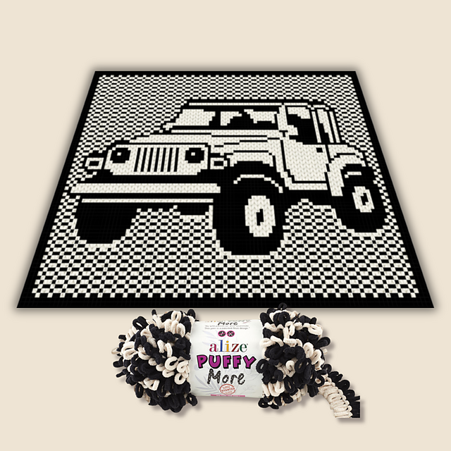 Jeep Wrangler blanket