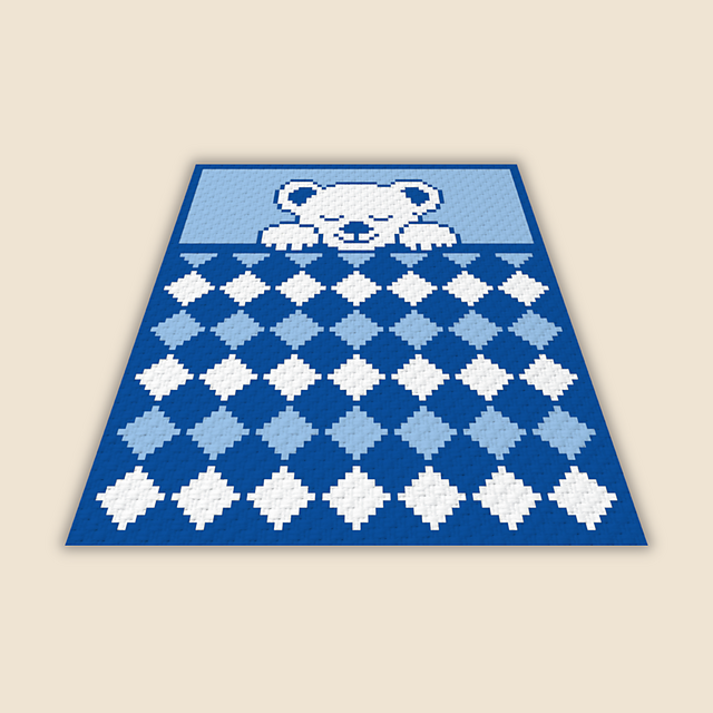 Sleeping Bear blanket C2C