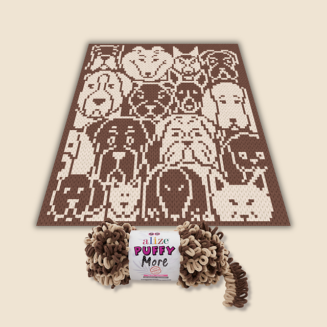 Dogs Design blanket