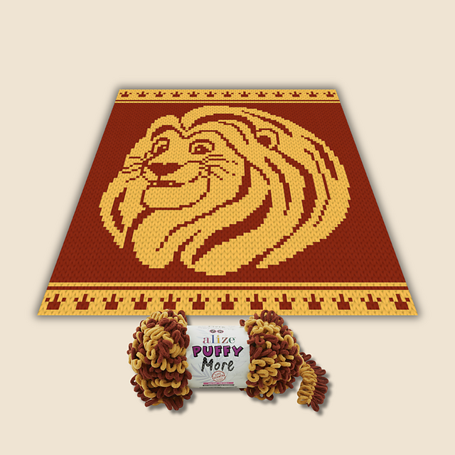 Lion blanket
