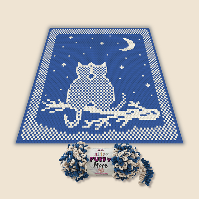 NIght Cats blanket