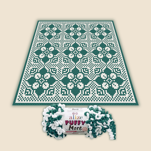 Summer Bloom blanket