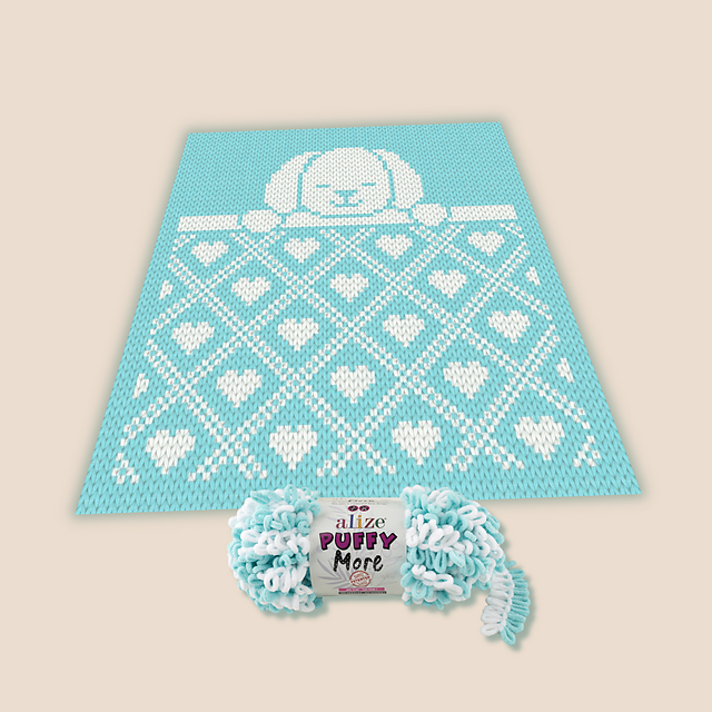 Sleeping Puppy blanket
