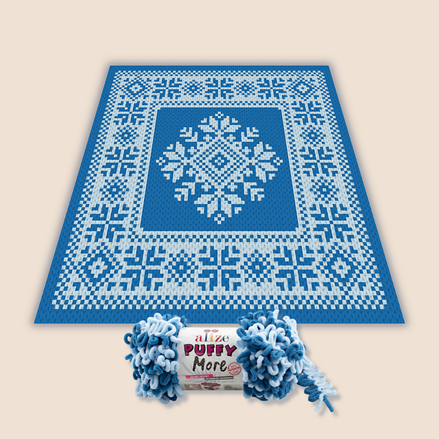 Snowflake 2 blanket