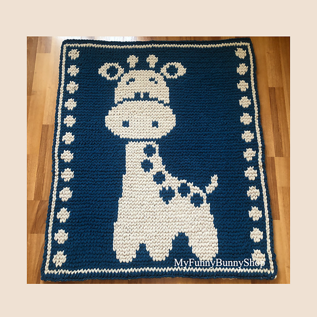 Giraffe blanket