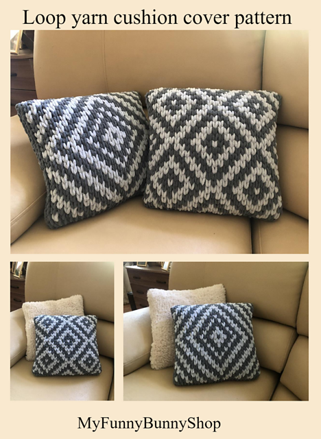 Rhombus Cushion Covers