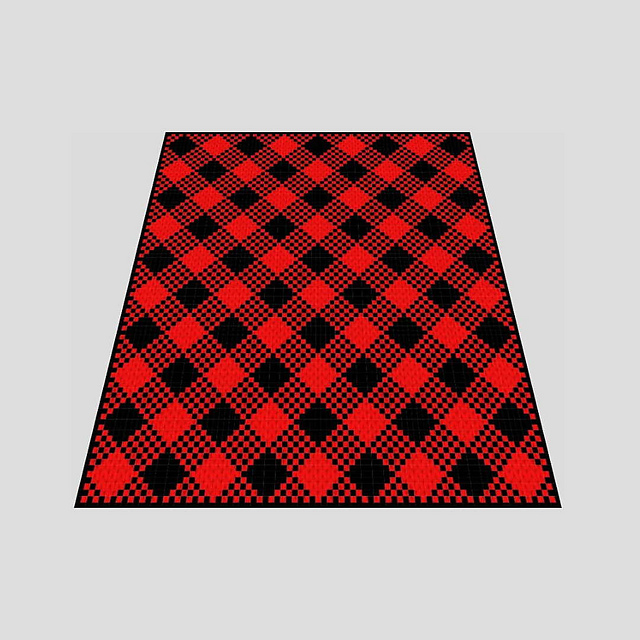 Buffalo plaid blanket