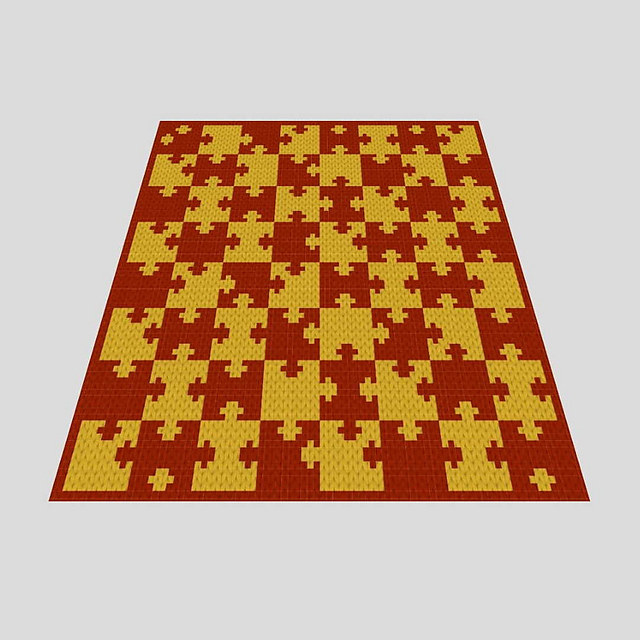 Jigsaw Puzzle blanket