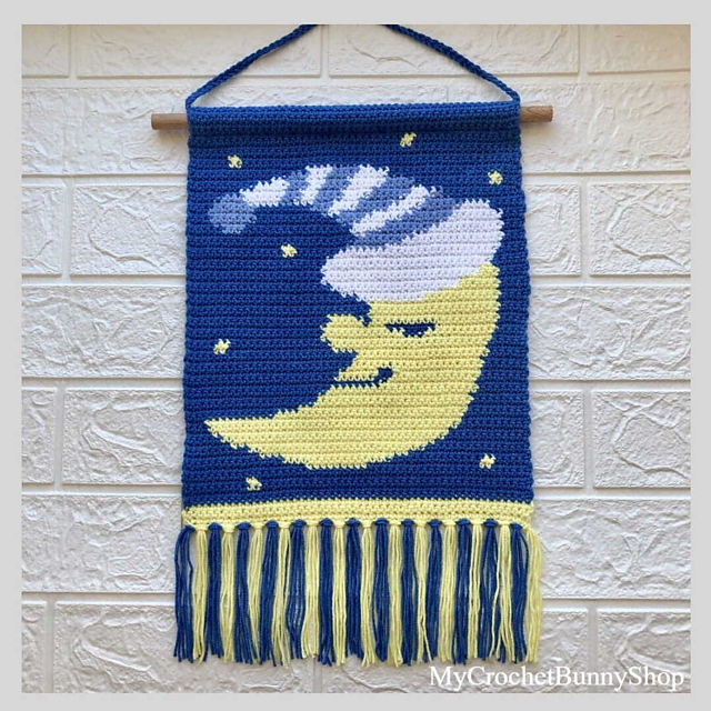 The Moon wall hanging