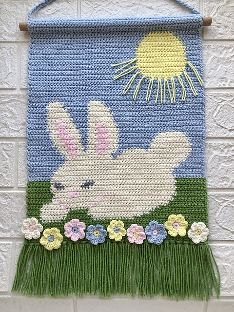 Rabbit Wall Hanging