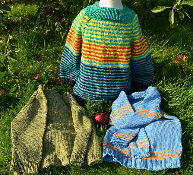 Kid´s Fall Sweater (Børnenes efterårs sweater)