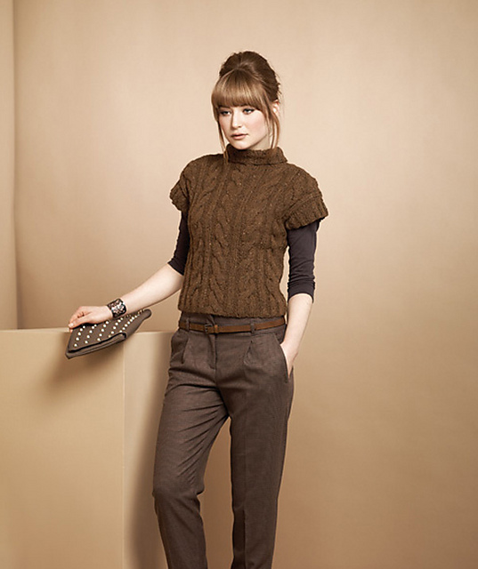 1819 Cap-Sleeve Sweater