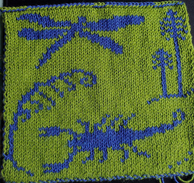 Carboniferous Crawlies Blanket Square