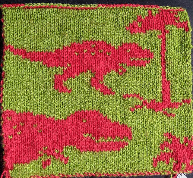 T Rex Family Blanket Square