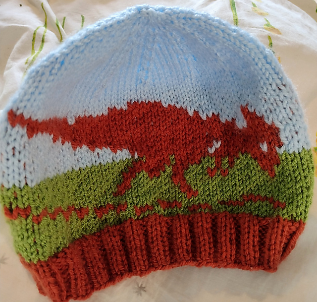 Pachycephalosaur Hat