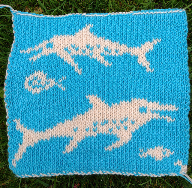 Ichthyosaurs Blanket Square